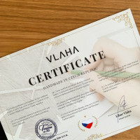 Dubové drevené hodiny Atelier VLAHA VCT1151 33 cm